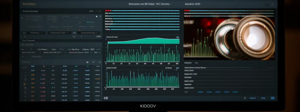 an image of a computer screen showing a keyword research tool with various keywords and search volume data.