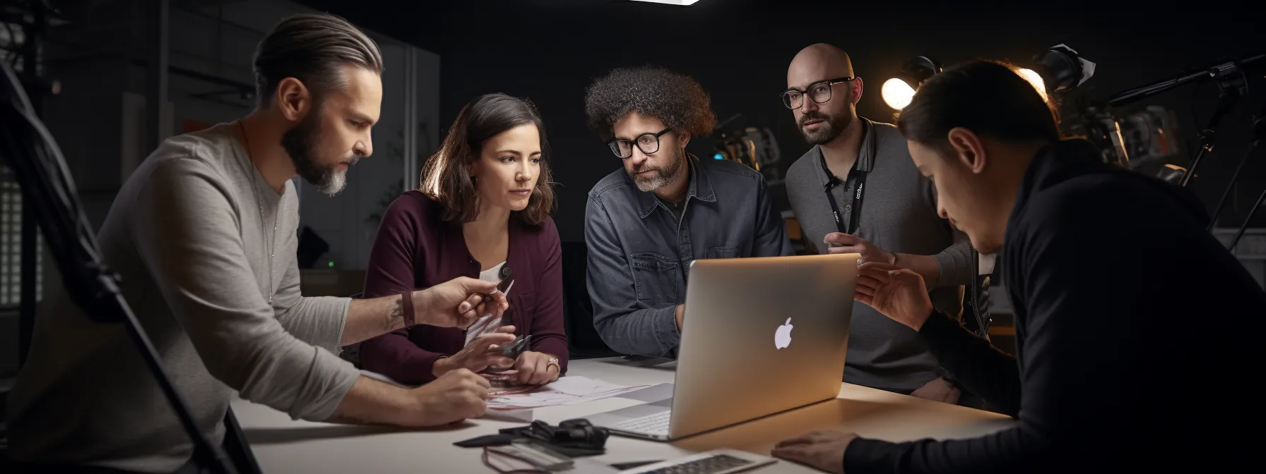 professionals strategizing the integration of seo and content marketing, facing and overcoming obstacles.