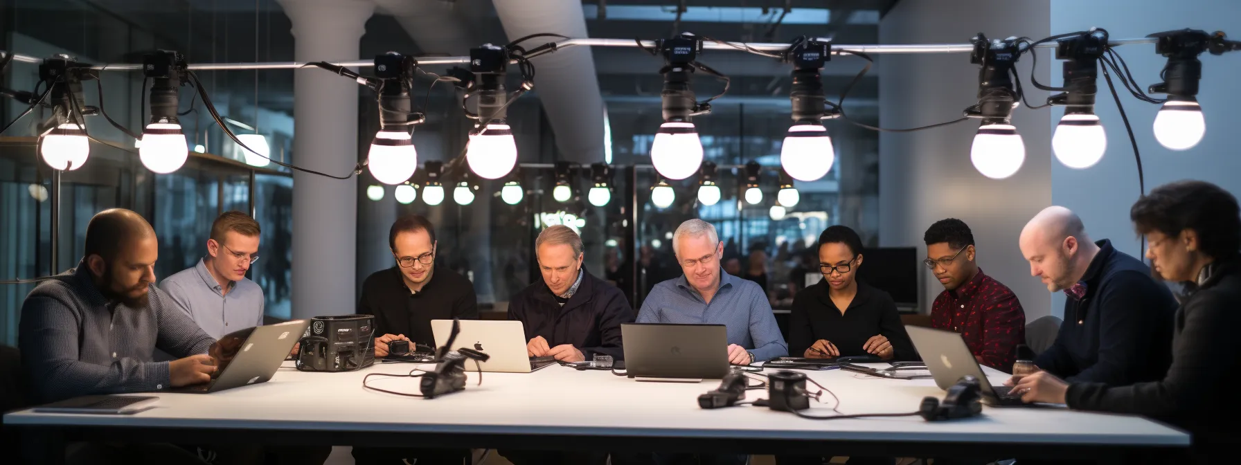 a group of professionals attending an advanced seo course at seotheory.
