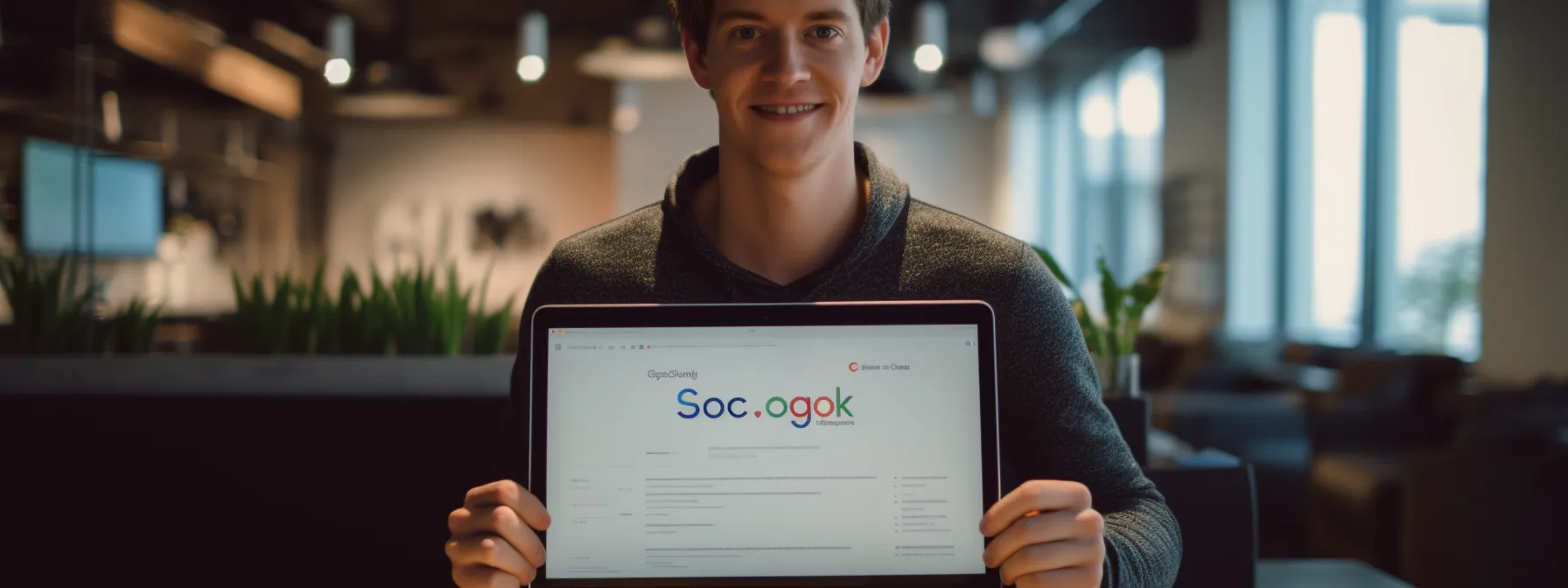 a person holding a certificate that says